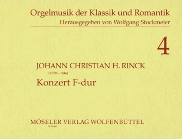 Konzert F-Dur fr Orgel