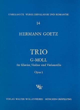 Trio g-Moll op.1 fr Klavier, Violine und Violoncello