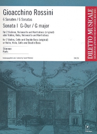 Sonata G-Dur Nr.1 fr Streicher 6 Stimmen