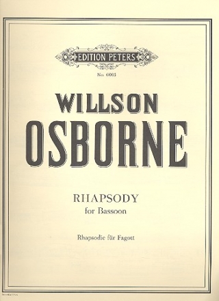Rhapsody for bassoon solo