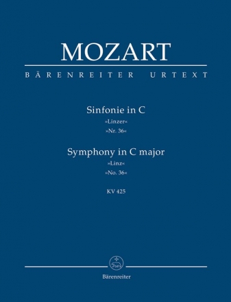 Sinfonie C-Dur KV425 fr Orchester Studienpartitur