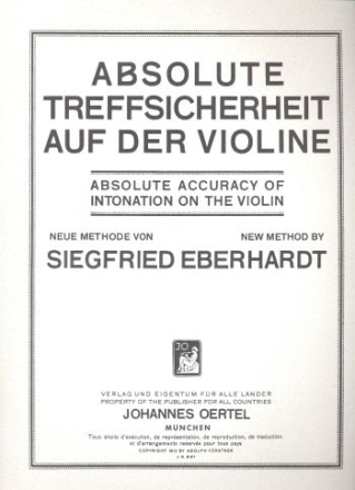 Absolute Treffsicherheit auf der Violine 