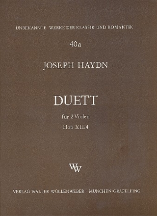 Duett Hob.XII:4 fr 2 Violen Stimmen