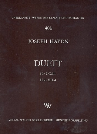 Duett Hob.XII:4 fr 2 Celli Stimmen