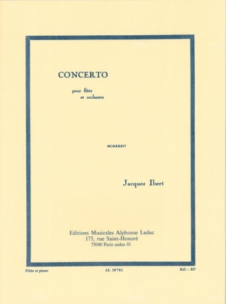 Concerto pour flte et orchestre pour flte et piano
