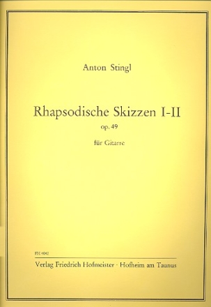 Rhapsodische Skizzen Nr.1-2 op.49 fr Gitarre