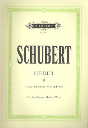 Lieder Band 2 fr Gesang (mittel) und Klavier