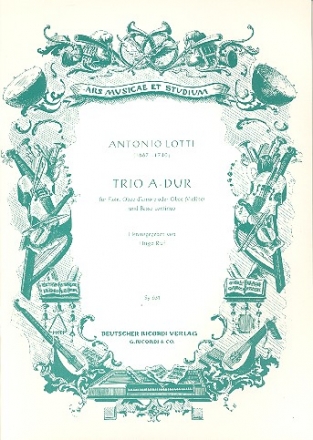 Trio A-Dur fr Flte, Oboe d'amore und Bc