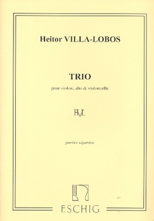 Trio pour violon, alto et violoncelle parties
