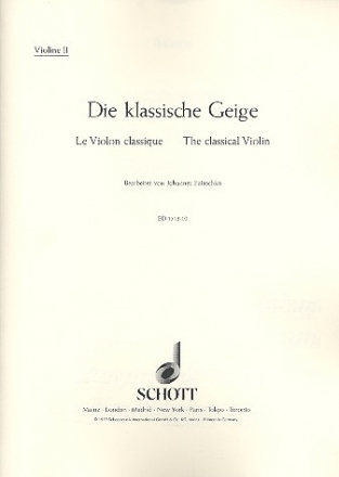 Die klassische Geige fr Violine und Klavier Violine 2