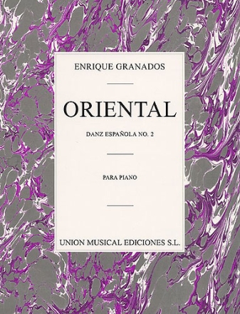 Danza Espanola no.2 para piano oriental