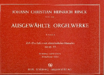 Ausgewhlte Orgelwerke Band 1  