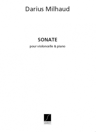 Sonate pour violoncelle et piano