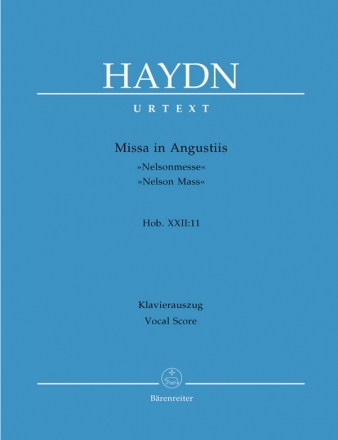 Missa in Angustiis Hob.XXII:11 fr Soli, Chor und Orchester Klavierauszug (la)