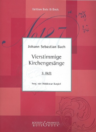 Vierstimmige Kirchengesänge Band 3 (NR.59-68, alte Schlüssel) Partitur