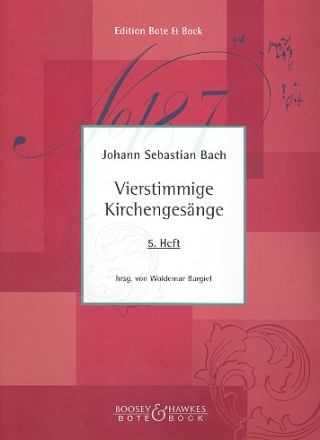 Vierstimmige Kirchengesnge Band 5 (Nr.85-99, alte Schlssel) Partitur