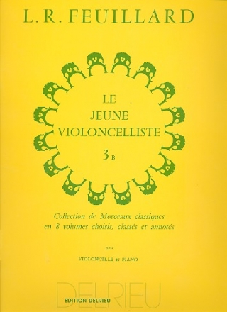 Le jeune violoncelliste vol.3b pour violoncelle et piano