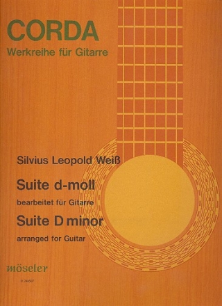 Suite fr Laute eingerichtet fr Gitarre