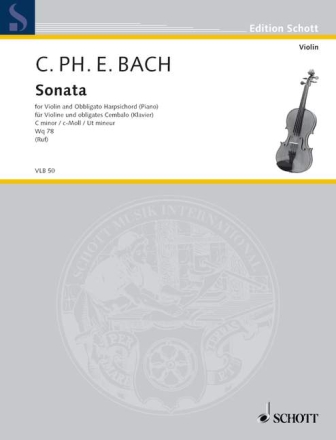 Sonata c-Moll fr Violine und obligates Cembalo
