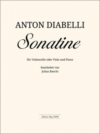 Sonatine fr Viola (Violoncello) und Klavier