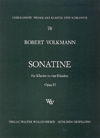 Sonatine op.57 fr Klavier zu 4 Hnden