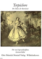 Terpsichore - Tnze der Barockzeit fr 2 Sopranblockflten Spielpartitur