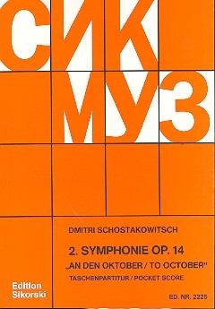 Sinfonie Nr.2 op.14 fr Orchester Studienpartitur