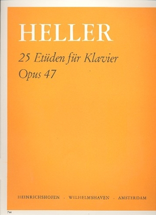 25 Etden fr Rhythmus und Ausdruck op.47  fr Klavier
