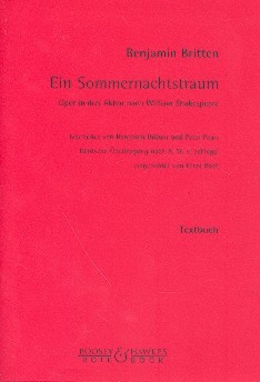 Ein Sommernachtstraum Libretto (dt)