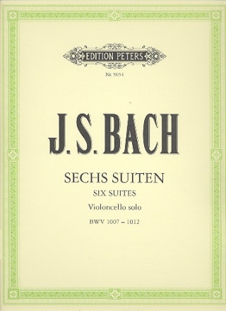 6 Suiten BWV1007-1012 fr Violoncello solo