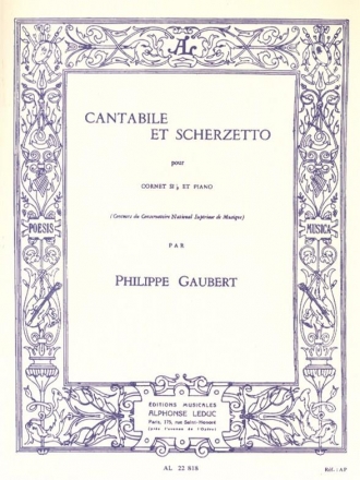 Cantabile et Scherzetto pour trompette et piano