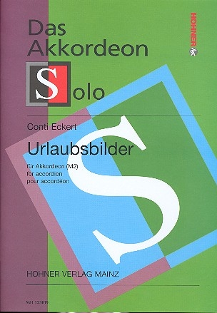 Urlaubsbilder 10 Stcke fr Akkordeon