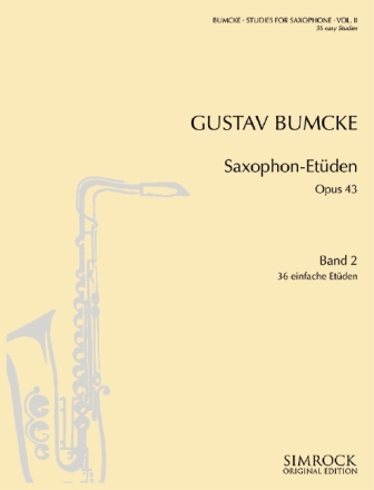 Etden op.43 Band 2  fr Saxophon