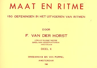 Maat en ritme vol.2 150 oefeningen in het uitvoeren van ritmen