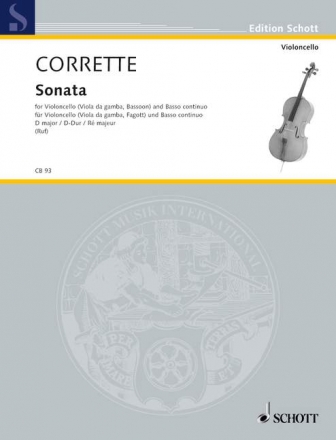 Sonate D-Dur op.20,6 fr Violoncello (Viola da gamba, Fagott) und Bc
