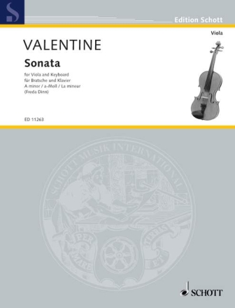 Sonata a minor no.9 for viola and piano