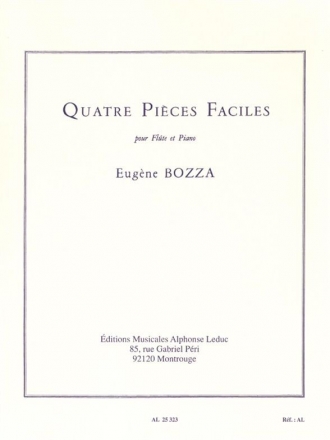4 pices faciles pour flte et piano