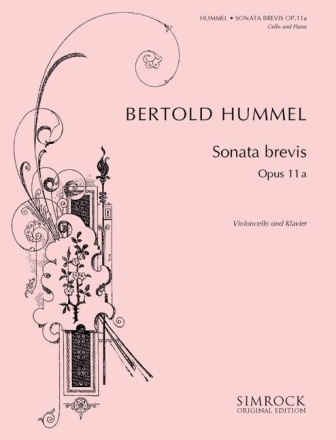 Sonata brevis fr Violoncello und Klavier