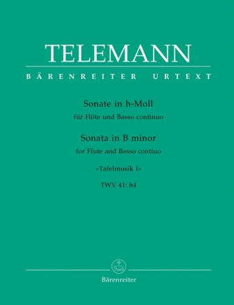 Solo h-Moll  fr Flte und BC