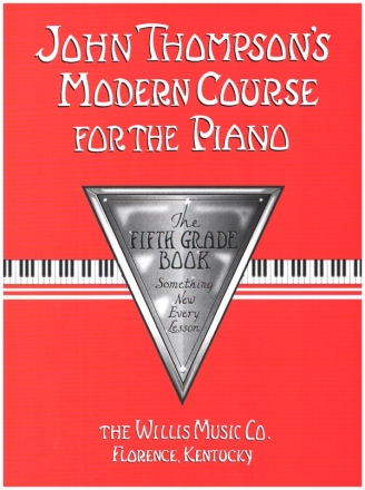 Modern Course for the piano - the fifth grade book