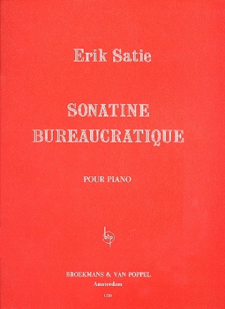 Sonatine bureaucratique pour piano