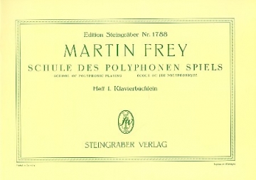 Schule des polyphonen Spiels op.32 Band 1 fr Klavier