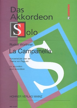 La Campanella Konzertetde nach Paganini fr Akkordeon