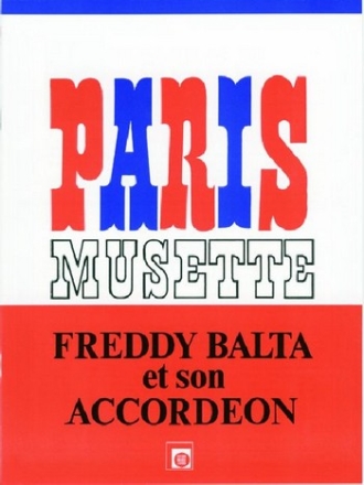 Paris Musette Freddy Balta et Son pour accordeon