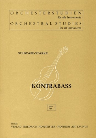Orchesterstudien Band 7 - Wagner fr Kontrabass
