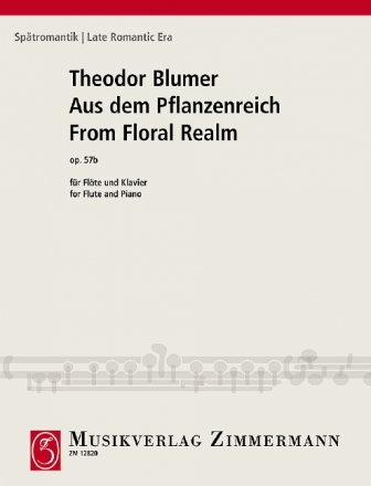 Aus dem Pflanzenreich op.57b fr Flte und Klavier