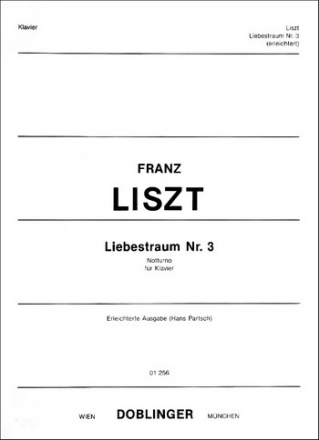 Liebestraum Nr.3 C-Dur - Notturno fr Klavier (erleichterte Ausagbe)