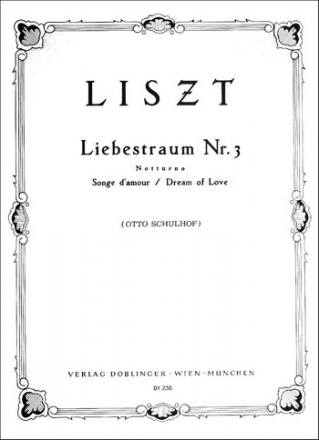 Liebestraum Nr.3 - Notturno fr Klavier