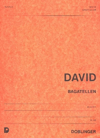 Bagatellen fr Klavier