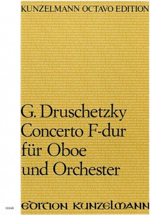 Oboen-Konzert F-Dur fr Oboe und Streicher Partitur